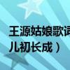 王源姑娘歌词到底是什么意思（网友：王家有儿初长成）