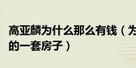 高亚麟为什么那么有钱(为投资剧而卖掉自己的一套房子)