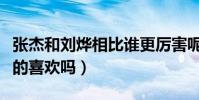 张杰和刘烨相比谁更厉害呢(谢娜对张杰是真的喜欢吗)