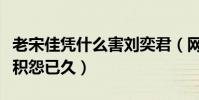 老宋佳凭什么害刘奕君(网曝大宋佳和刘奕君积怨已久)