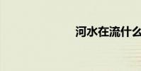 河水在流什么?