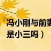 冯小刚与前妻张娣为什么离婚（现任徐帆真的是小三吗）