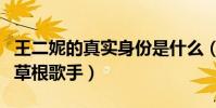 王二妮的真实身份是什么(凭借嗓音而走红的草根歌手)