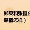 郑爽和张恒分手了什么梗（郑爽和张恒现在的感情怎样）