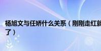 杨旭文与任娇什么关系(刚刚走红就经历恶性案件 网友:飘了)