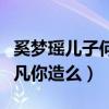 奚梦瑶儿子何广燊怎么读（取名何广燊意义非凡你造么）