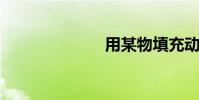 用某物填充动词