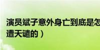 演员斌子意外身亡到底是怎么回事(网友:会遭天谴的)