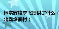 林宗辉给李飞提供了什么(为什么林宗辉选择出卖塔寨村)