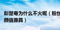 彭楚粤为什么不火呢(粉丝直言彭楚粤实力和颜值兼具)