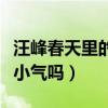 汪峰春天里的版权为何要收回来（汪峰真的很小气吗）