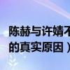 陈赫与许婧不是一路人吗（揭秘陈赫许婧离婚的真实原因）