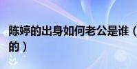 陈婷的出身如何老公是谁(和张艺谋怎么认识的)