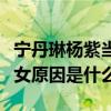宁丹琳杨紫当年发生了什么（杨紫不演家有儿女原因是什么）