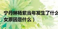 宁丹琳杨紫当年发生了什么(杨紫不演家有儿女原因是什么)