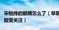 宋柏纬的眼睛怎么了(早期因为出演男男恋网剧受关注)