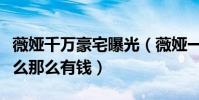 薇娅千万豪宅曝光(薇娅一年收入有多少为什么那么有钱)