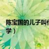 陈宝国的儿子叫什么（曾在儿子成年后送到国外让他勤工俭学）