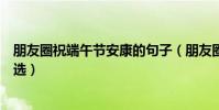 朋友圈祝端午节安康的句子(朋友圈祝端午节安康的短语精选)