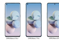 OppoReno8Pro渲染展示了相机设置和官方颜色