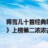 蒋雪儿十首经典歌曲（蒋雪儿超好听歌曲top10：《落了白》上榜第二浓浓古风气息）