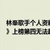 林峯歌手个人资料（林峯最受欢迎的歌曲top10：《幼稚完》上榜第四无法超越）
