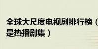 全球大尺度电视剧排行榜(西部世界上榜全都是热播剧集)