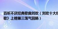 百听不厌经典歌曲刘欢(刘欢十大经典歌曲排行榜:《好汉歌》上榜第三荡气回肠)