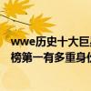 wwe历史十大巨星排名（最新WWE十大巨星排名希莫斯上榜第一有多重身份）
