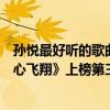 孙悦最好听的歌曲有哪些（孙悦十大经典歌曲排行榜：《我心飞翔》上榜第三最为动听）