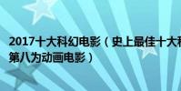 2017十大科幻电影(史上最佳十大科幻电影盗梦空间排第三第八为动画电影)