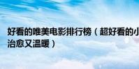 好看的唯美电影排行榜(超好看的小清新电影排行榜前十名,治愈又温暖)