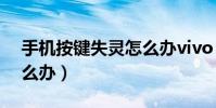 手机按键失灵怎么办vivo(手机按键失灵怎么办)