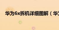 华为6x拆机详细图解(华为6x拆机图解)