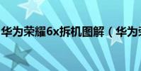 华为荣耀6x拆机图解(华为荣耀5x拆机图解)
