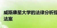 威斯康星大学的法律分析提出了濒危物种改革法案