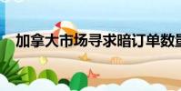 加拿大市场寻求暗订单数量限制的明确性