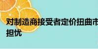 对制造商接受者定价扭曲市场活动的可能性的担忧