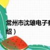 常州市沈雄电子有限公司（关于常州市沈雄电子有限公司介绍）