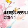 成都易科远见科技有限公司（关于成都易科远见科技有限公司简介）