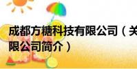 成都方糖科技有限公司(关于成都方糖科技有限公司简介)