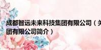 成都智远未来科技集团有限公司(关于成都智远未来科技集团有限公司简介)