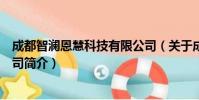 成都智澜恩慧科技有限公司(关于成都智澜恩慧科技有限公司简介)