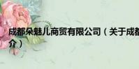 成都朵魅儿商贸有限公司(关于成都朵魅儿商贸有限公司简介)
