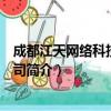 成都江天网络科技有限公司（关于成都江天网络科技有限公司简介）