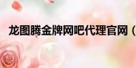 龙图腾金牌网吧代理官网(龙腾网吧代理)