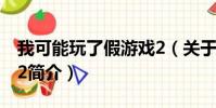 我可能玩了假游戏2(关于我可能玩了假游戏2简介)