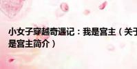 小女子穿越奇遇记:我是宫主(关于小女子穿越奇遇记:我是宫主简介)