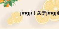jingji(关于jingji的简介)