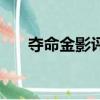 夺命金影评（关于夺命金影评的简介）